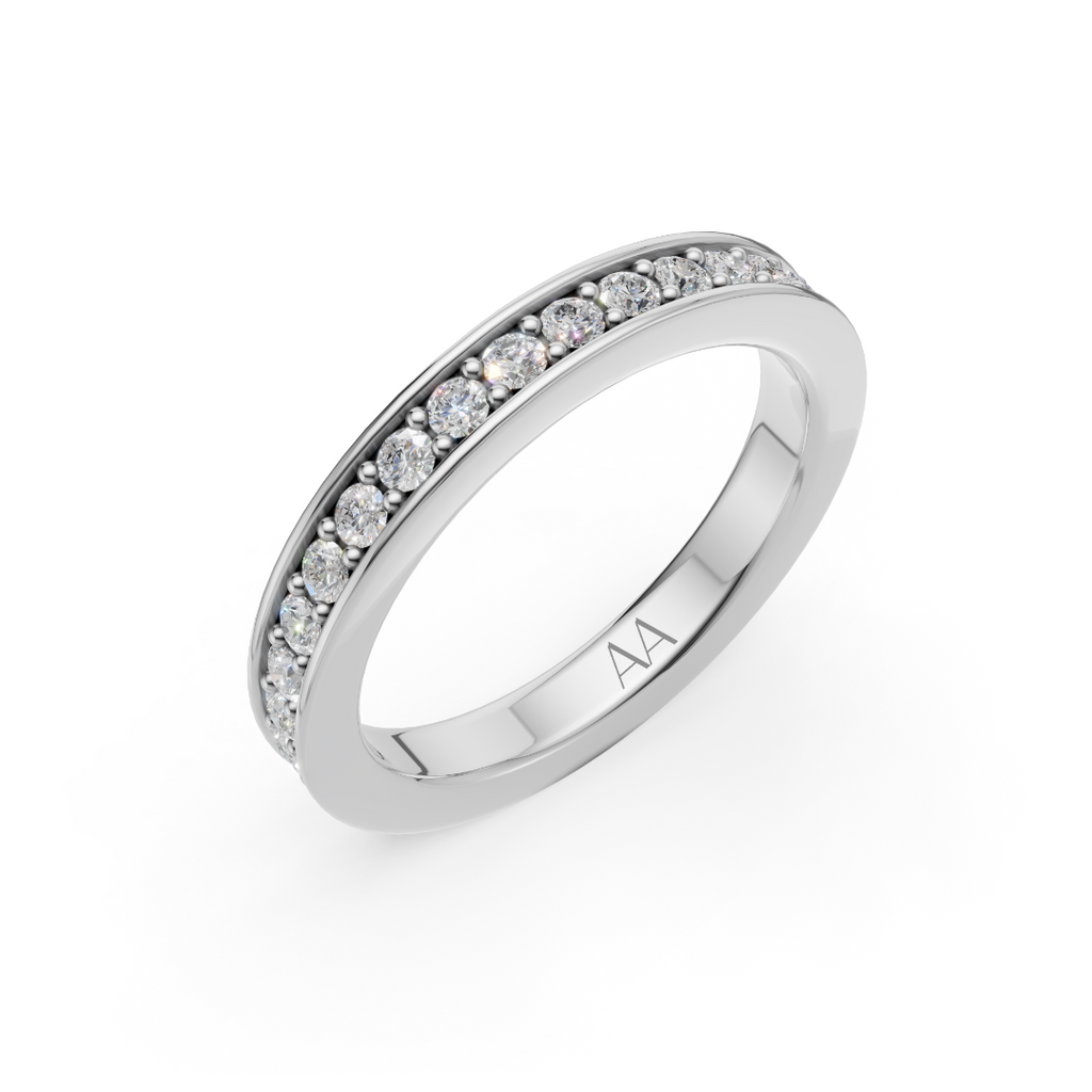 'Diana' Lab Diamond Pavé, Eternity Band