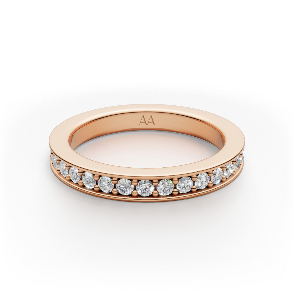 'Diana' Lab Diamond Pavé, Eternity Band