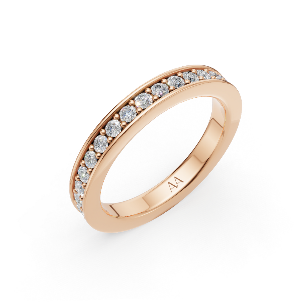 'Diana' Lab Diamond Pavé, Eternity Band