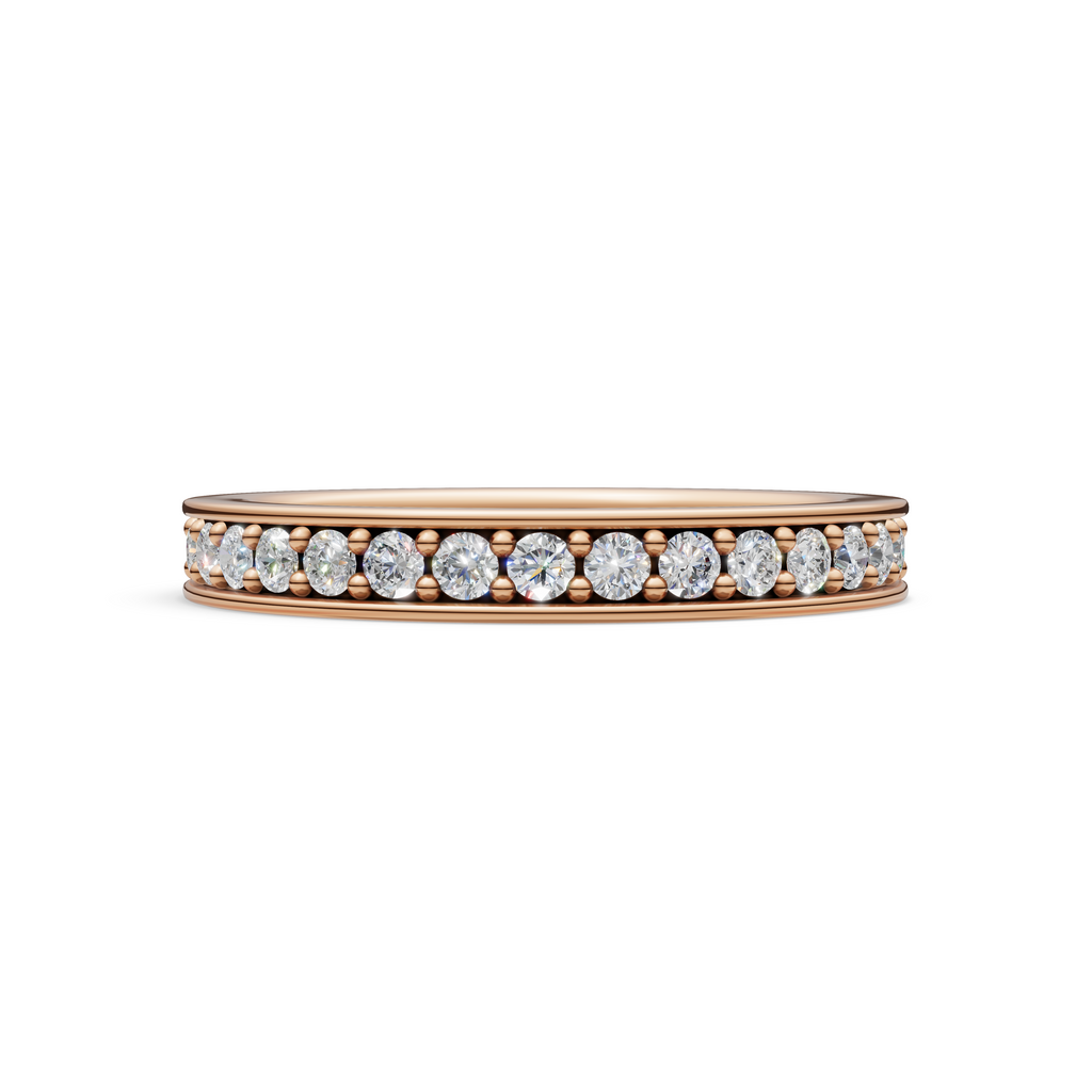 'Diana' Lab Diamond Pavé, Eternity Band