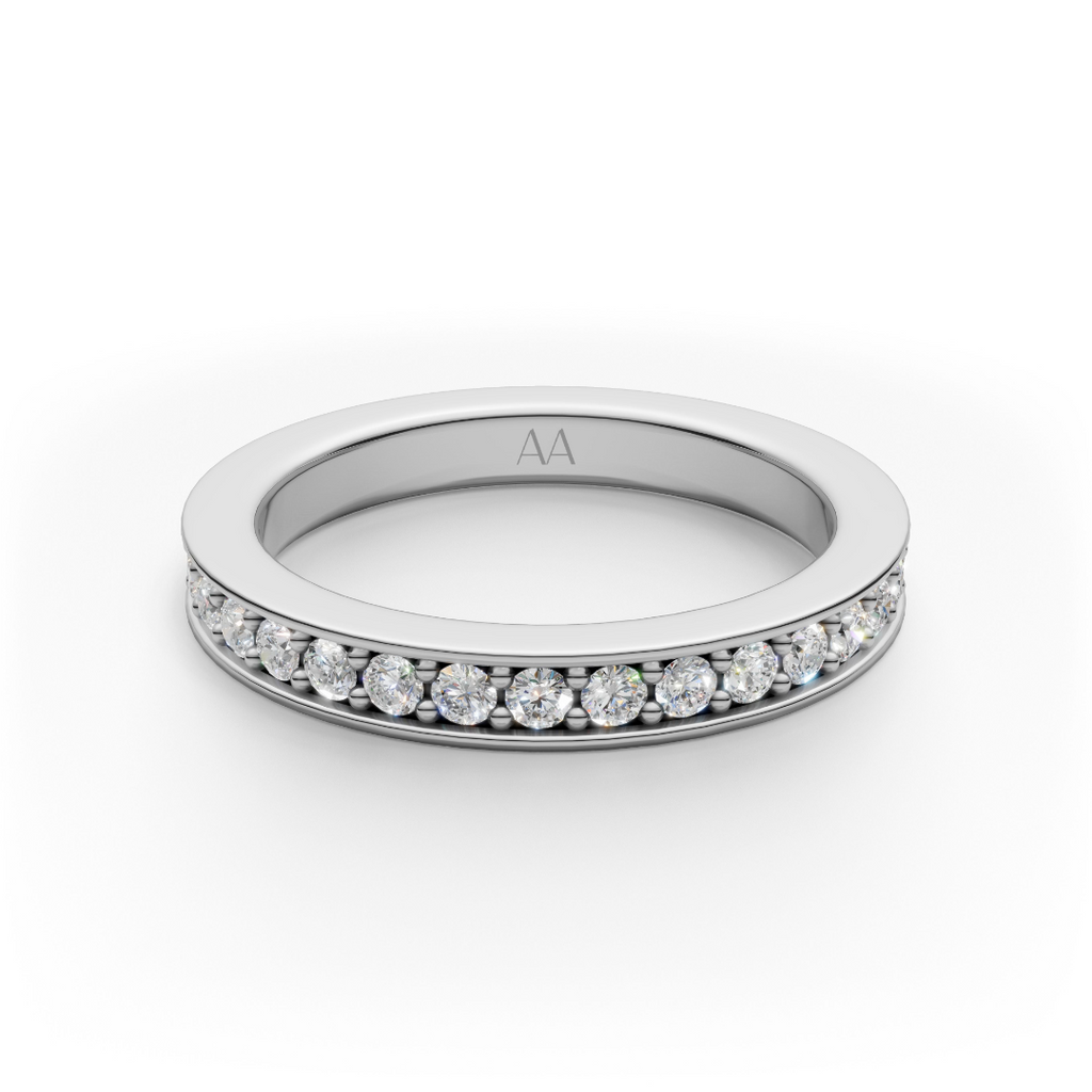 'Diana' Lab Diamond Pavé, Eternity Band