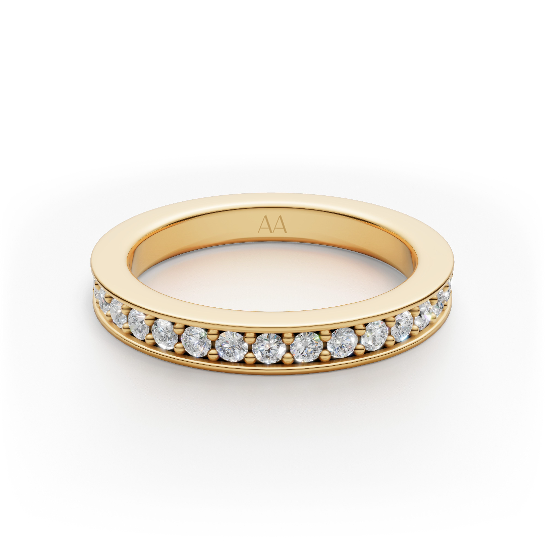 'Diana' Lab Diamond Pavé, Eternity Band