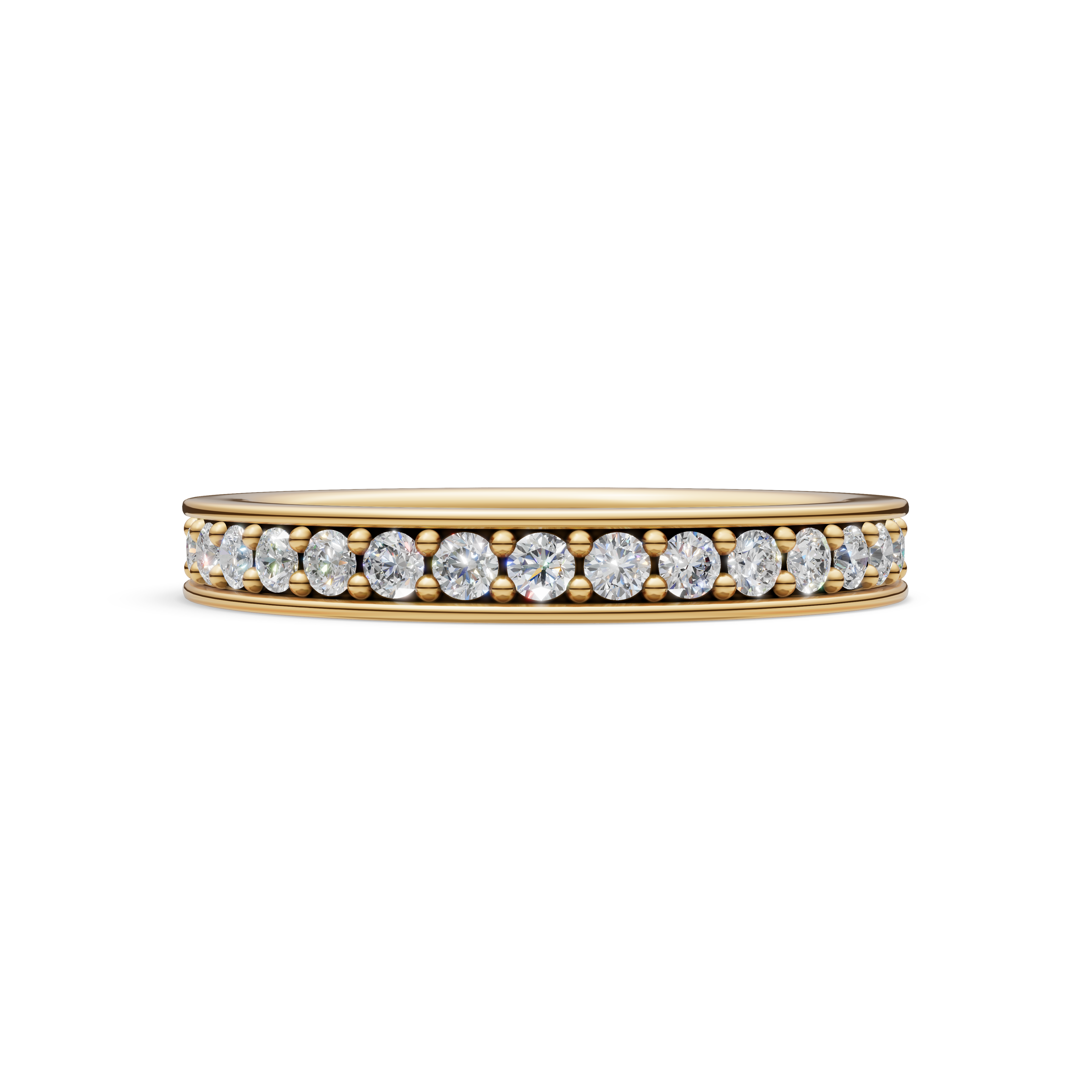 'Diana' Lab Diamond Pavé, Eternity Band
