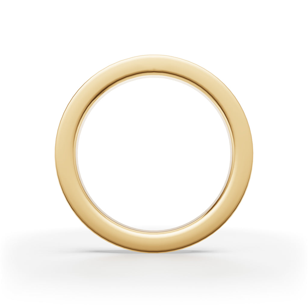 'Diana' Fancy Champagne Natural Diamond Pavé, Eternity Band