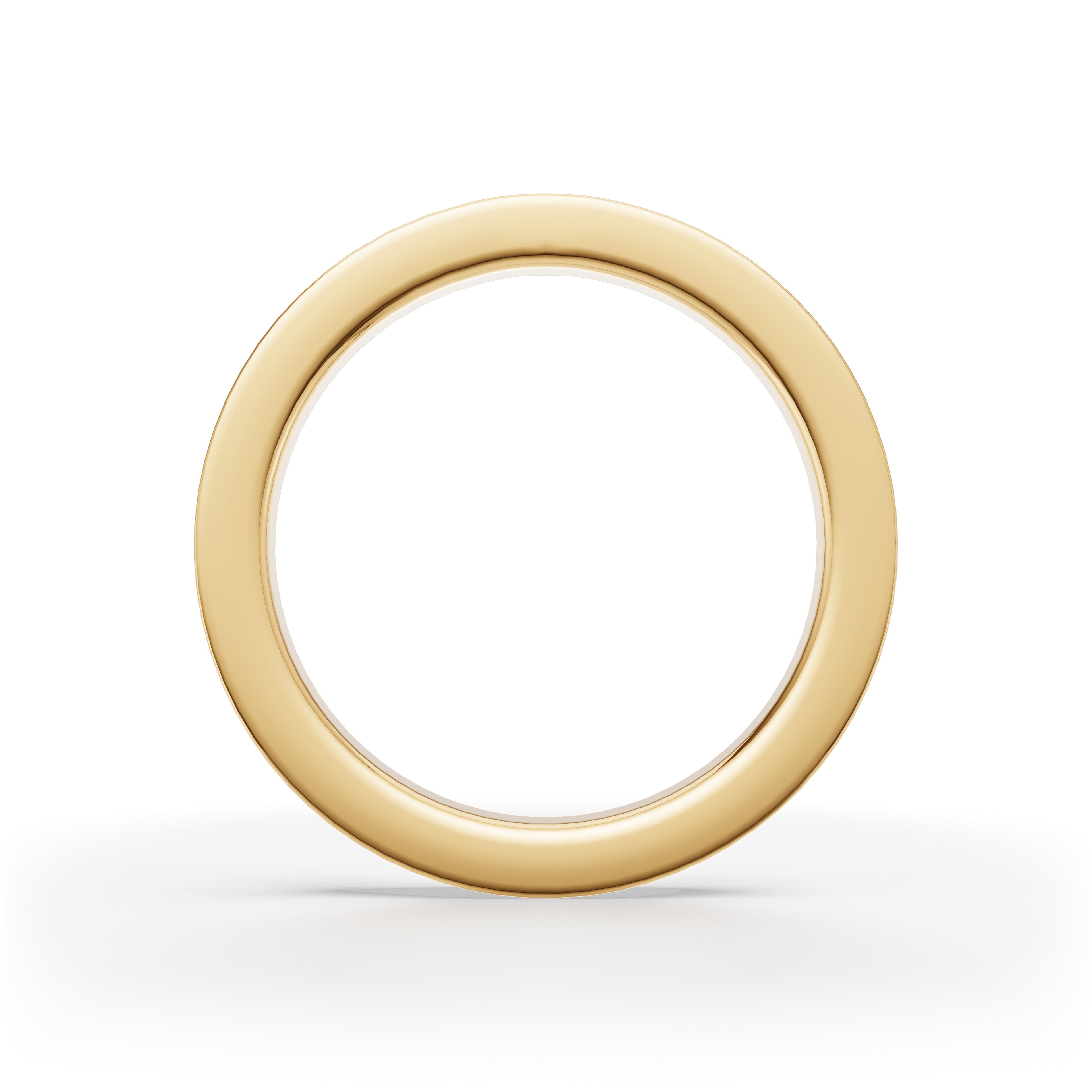 'Diana' Fancy Champagne Natural Diamond Pavé, Eternity Band