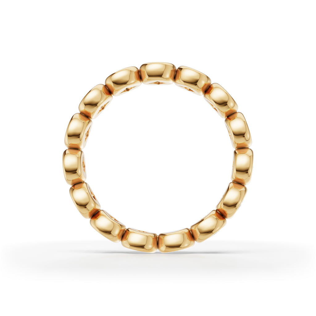 MCM 1.70 TCW Bezel-Set Round Brilliant Cut Lab Diamond Eternity Band (12 points)