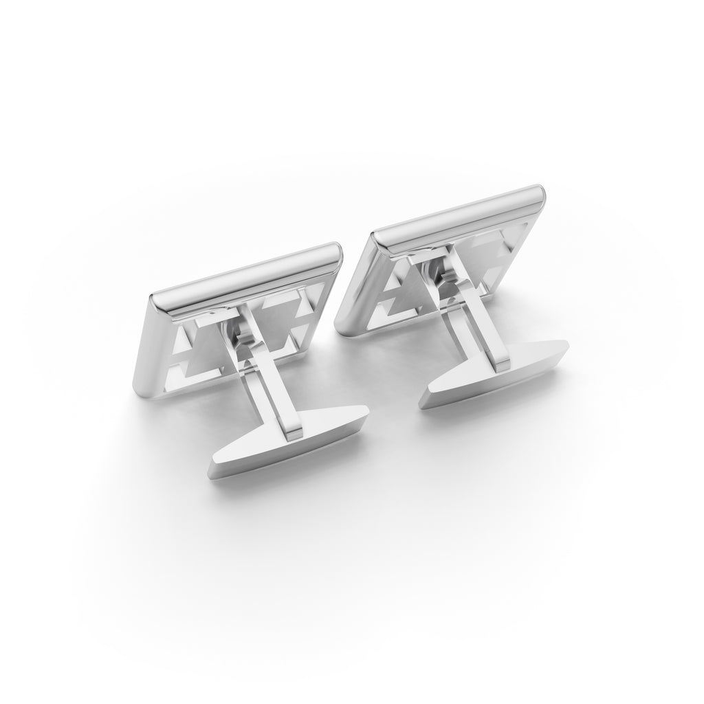 MCM Classic 'Breeze Block' Cufflinks