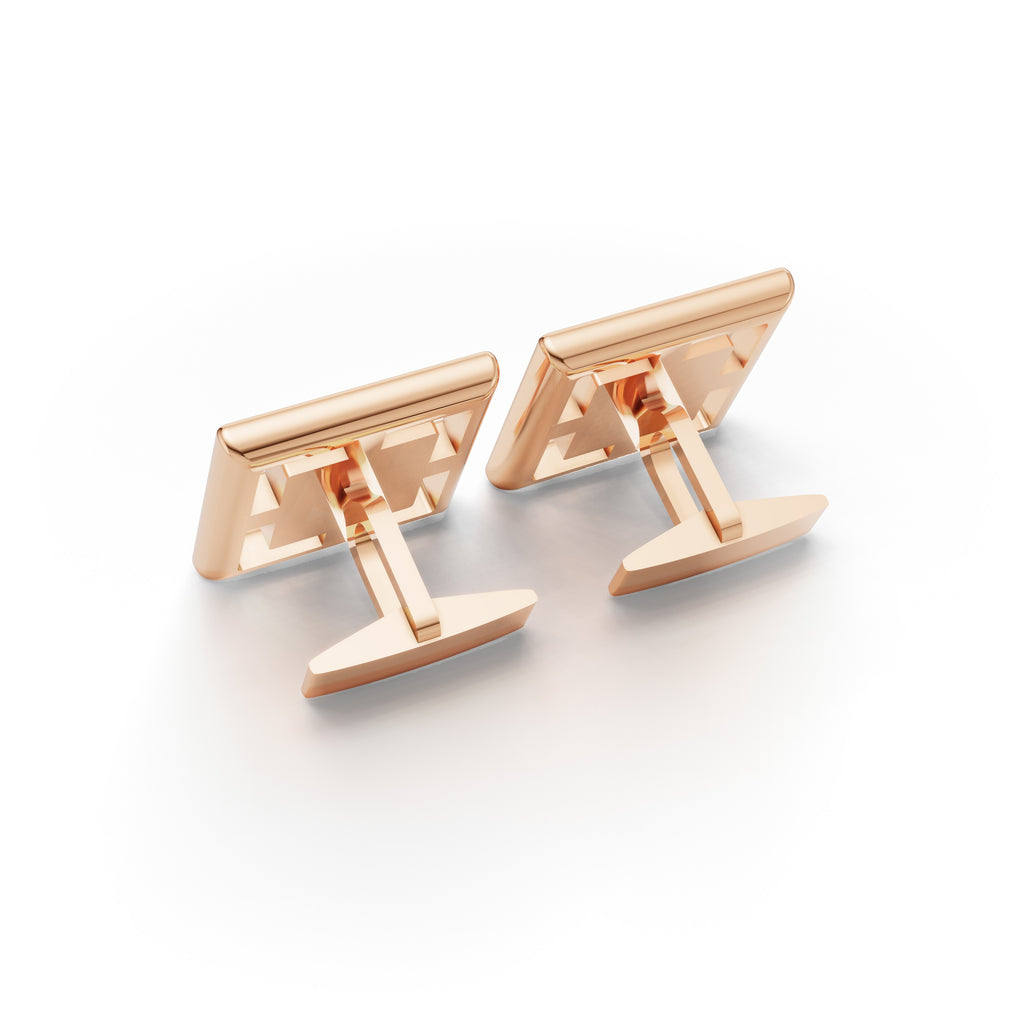 MCM Classic 'Breeze Block' Cufflinks