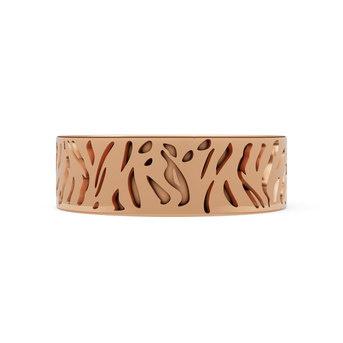 'Monk' Tiger Stripes Band - 8mm