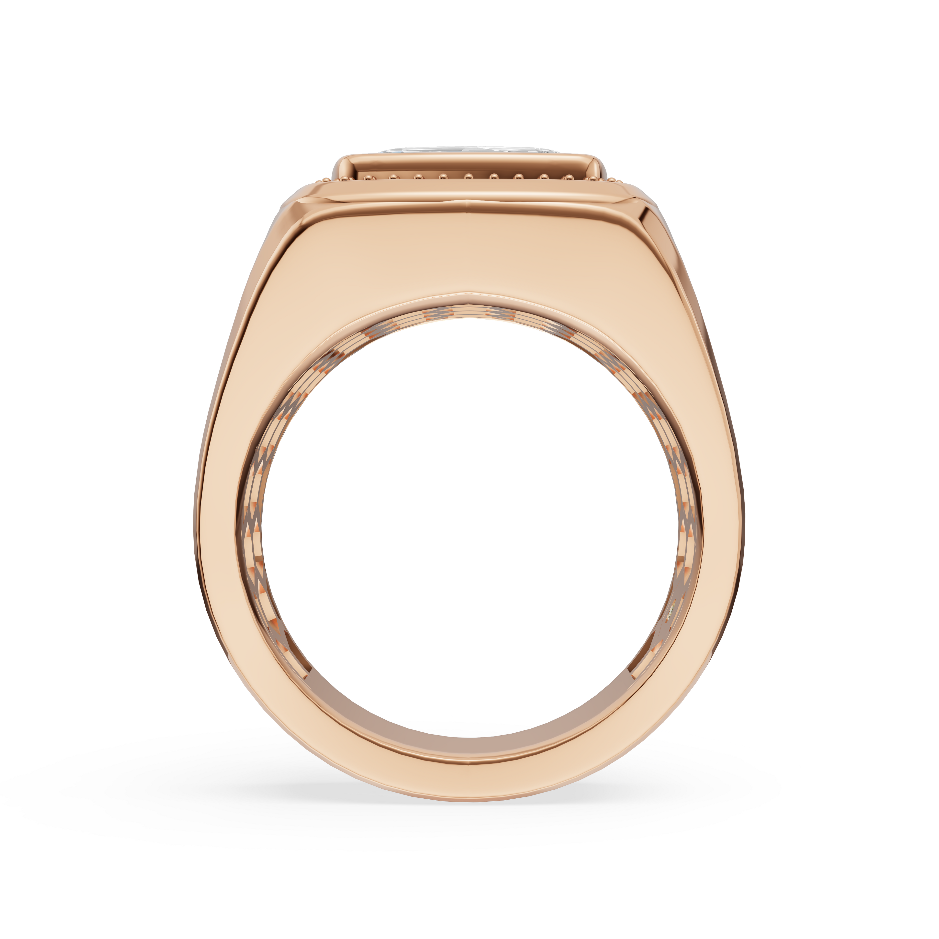 'Alpert' 4 Carat Cushion Cut Lab Diamond Ring