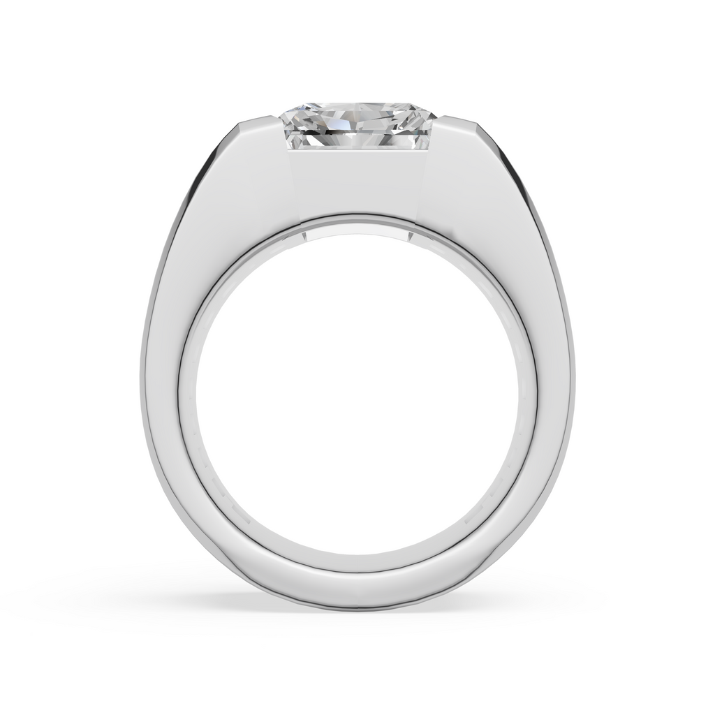 'Buena Vista' 4 Carat Radiant Cut Lab Diamond Ring