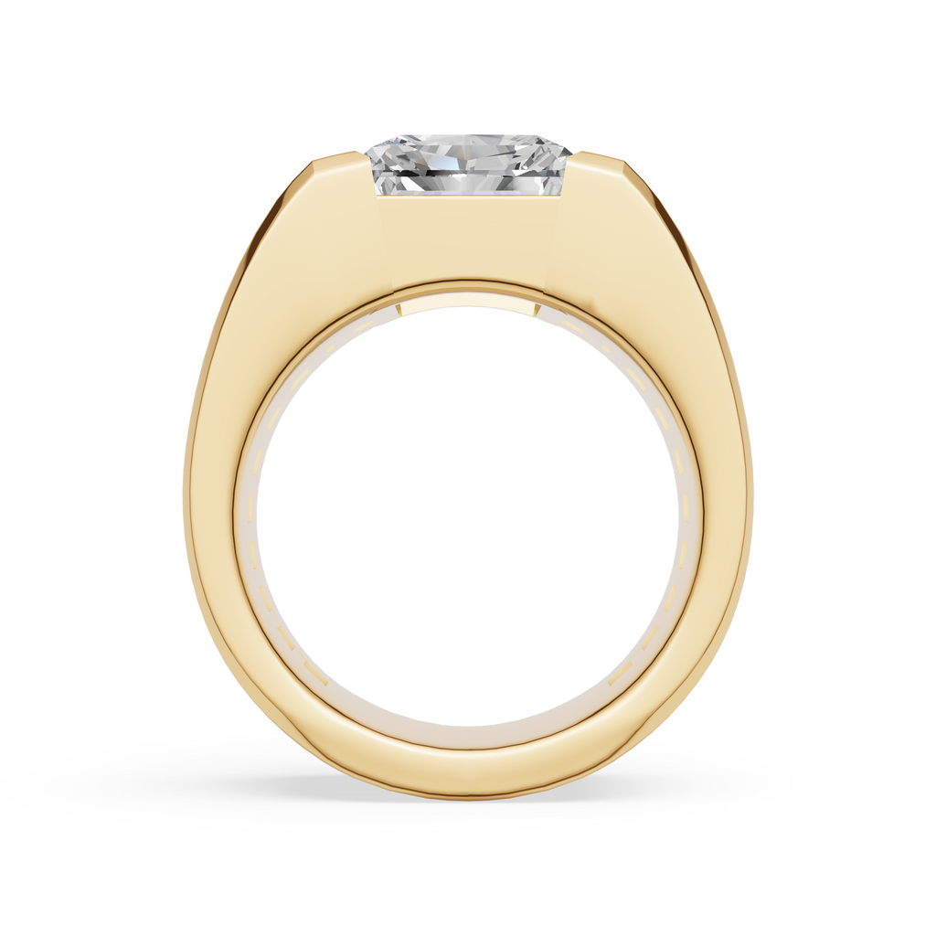 'Buena Vista' 4 Carat Radiant Cut Lab Diamond Ring