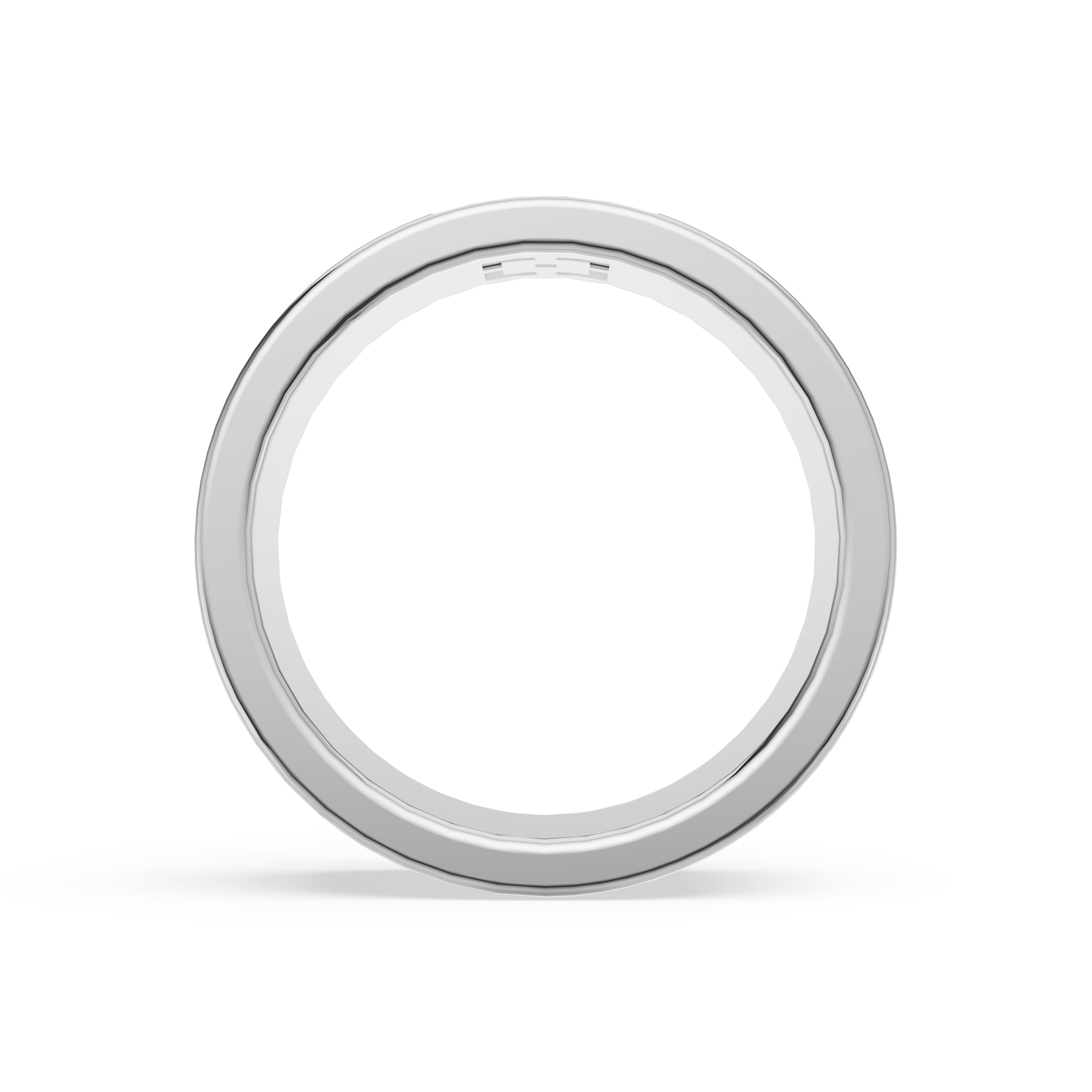 MCM Brite-set Lab Diamond Pavé 'Breeze Block' Band