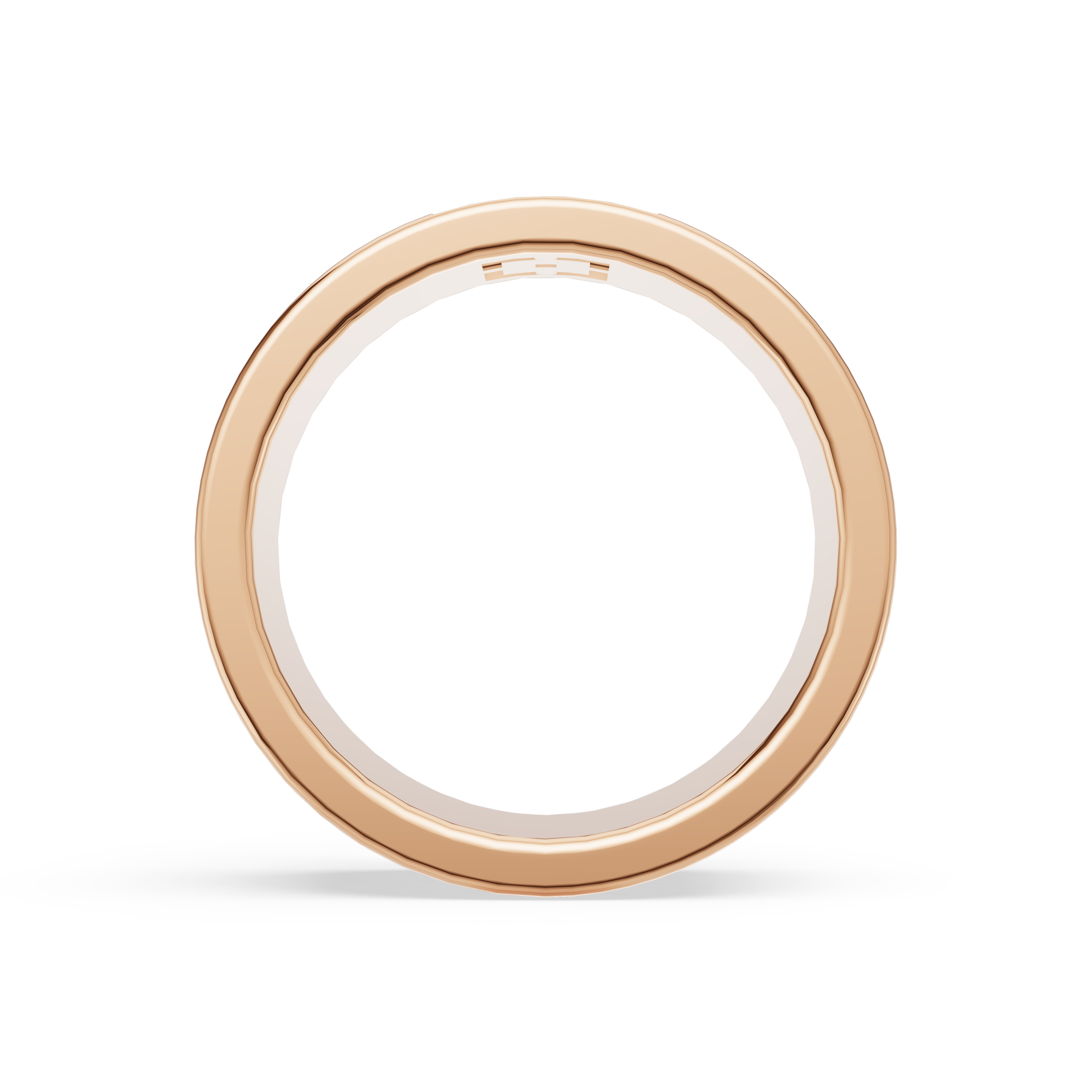 MCM Brite-set Lab Diamond Pavé 'Breeze Block' Band