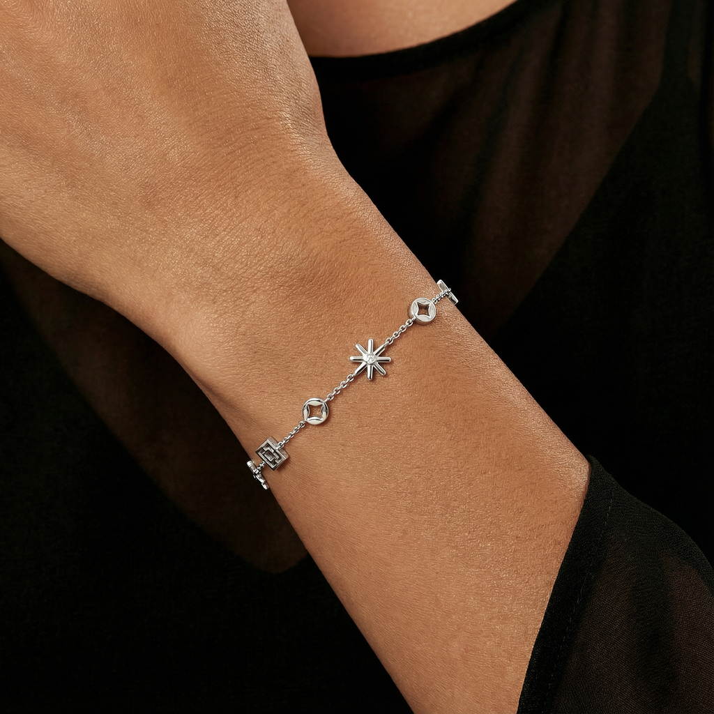 MCM Breeze Block Charm Bracelet