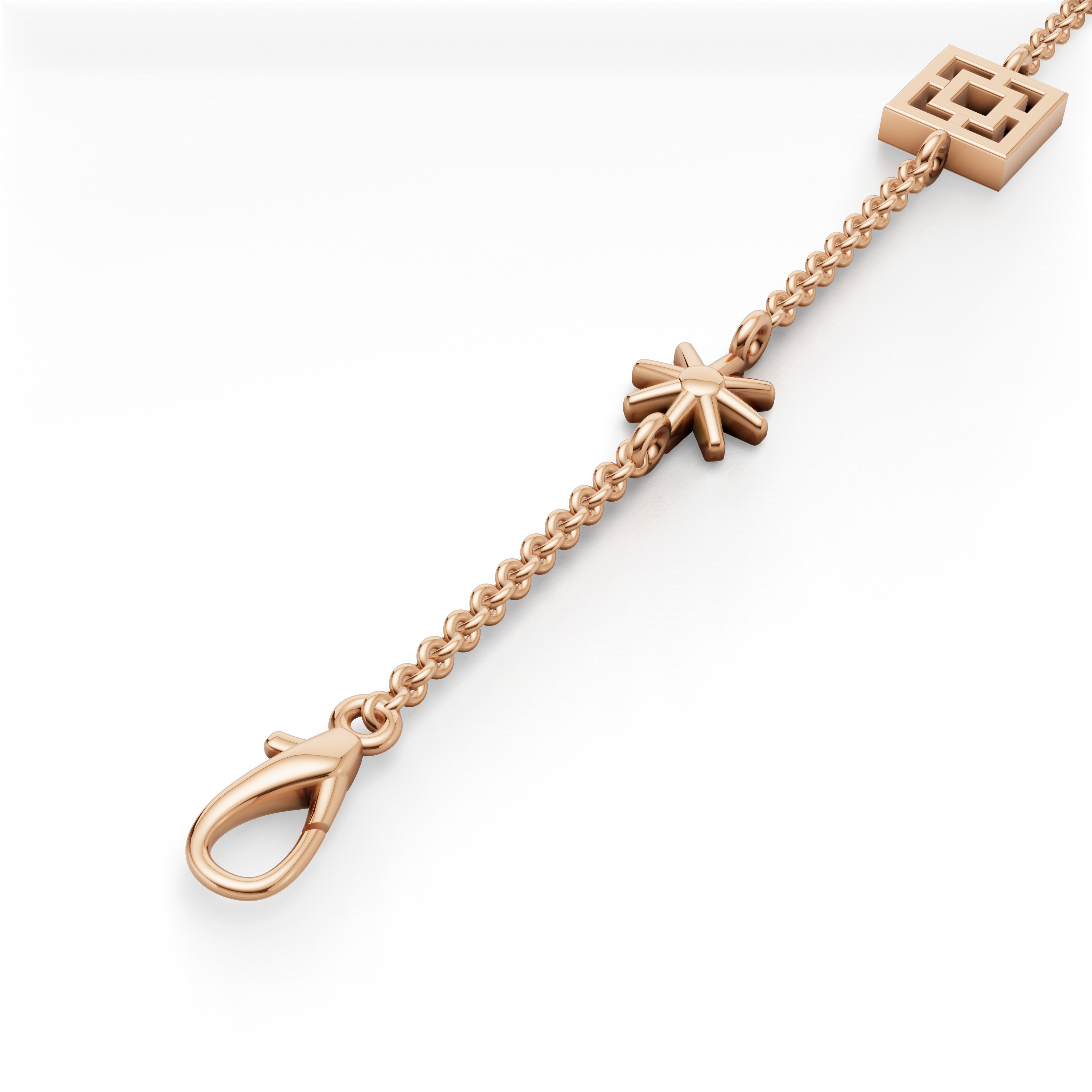 MCM Breeze Block Charm Bracelet