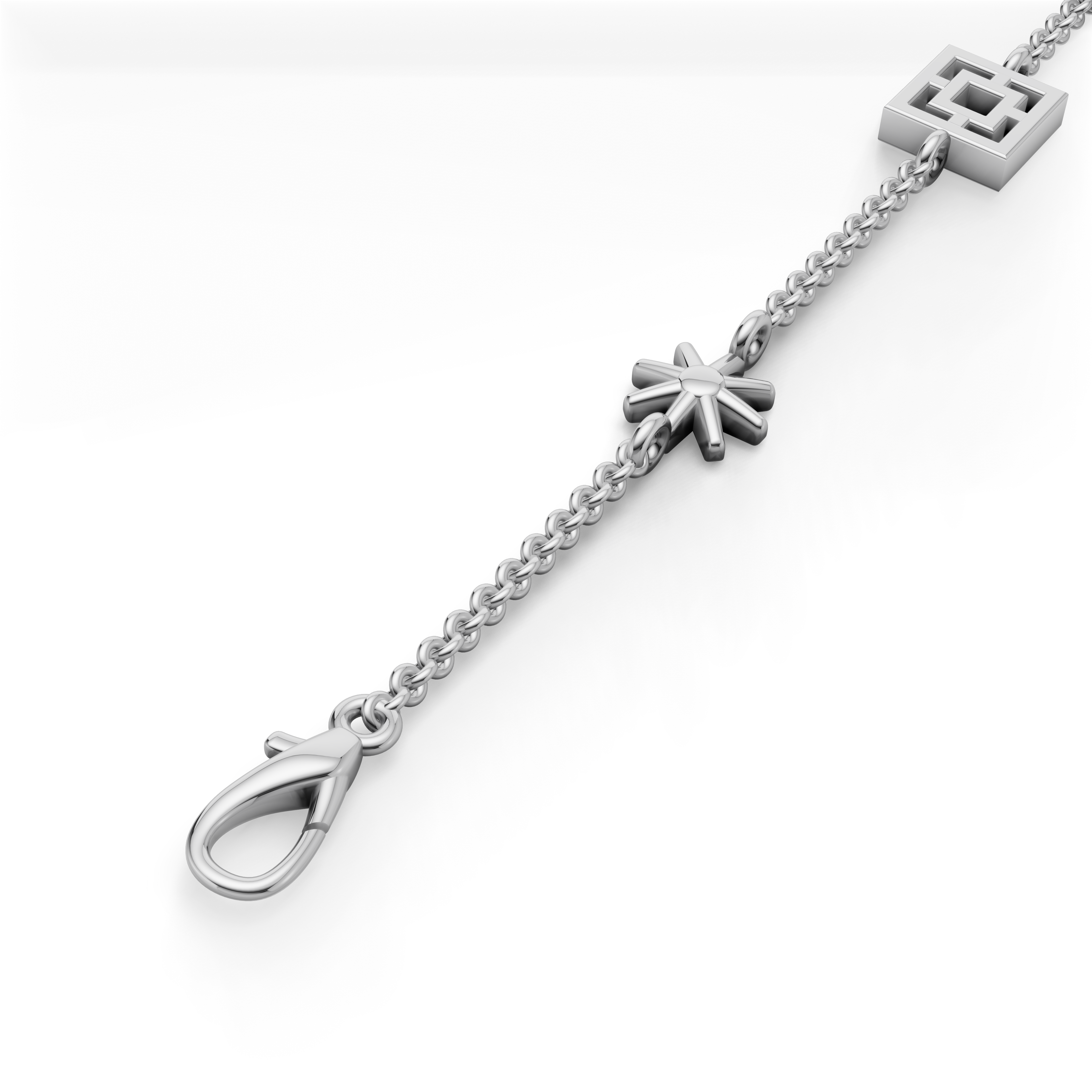 MCM Breeze Block Charm Bracelet