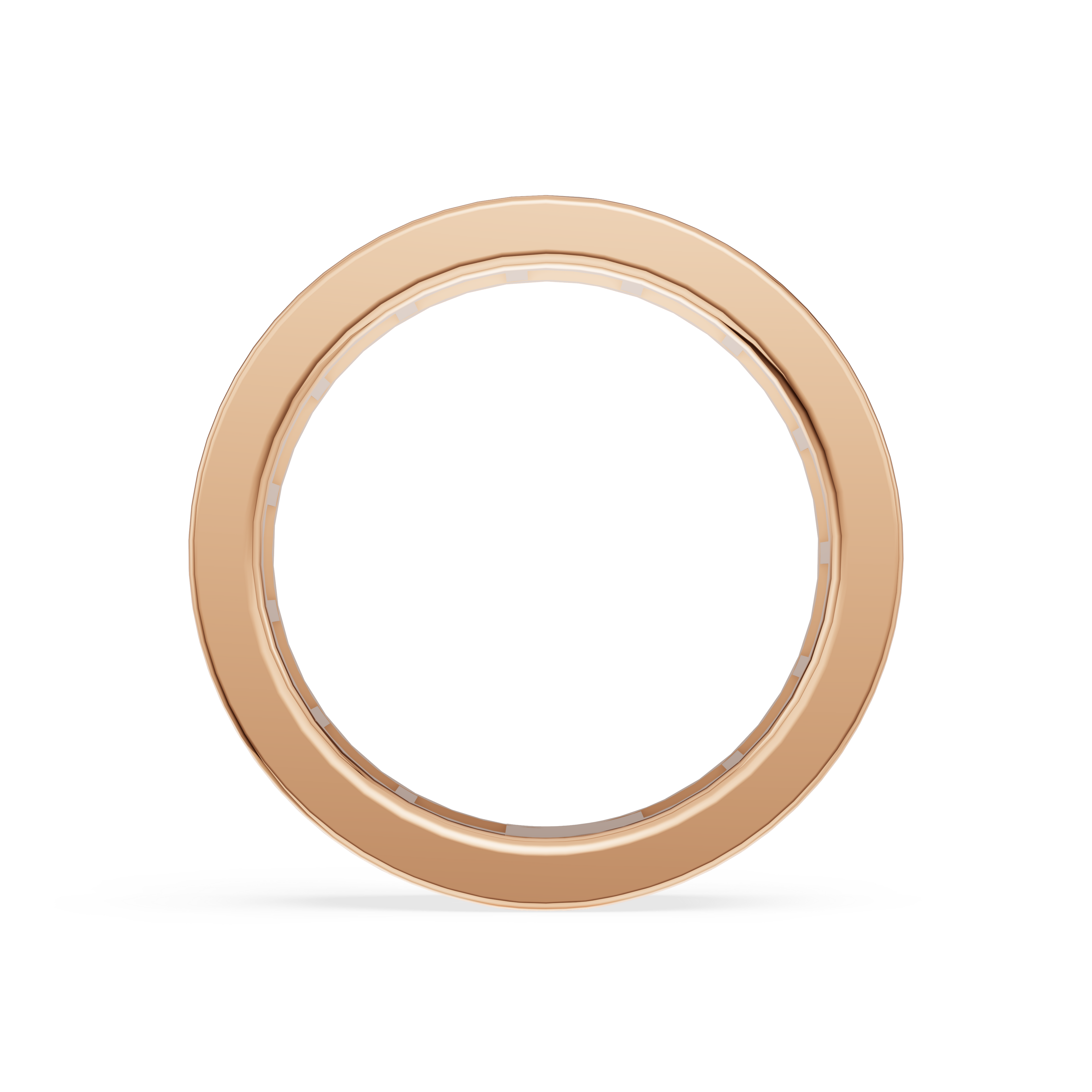 'Hera' Channel-Set, 2.25 TCW Baguette Cut Lab Diamond Eternity Band