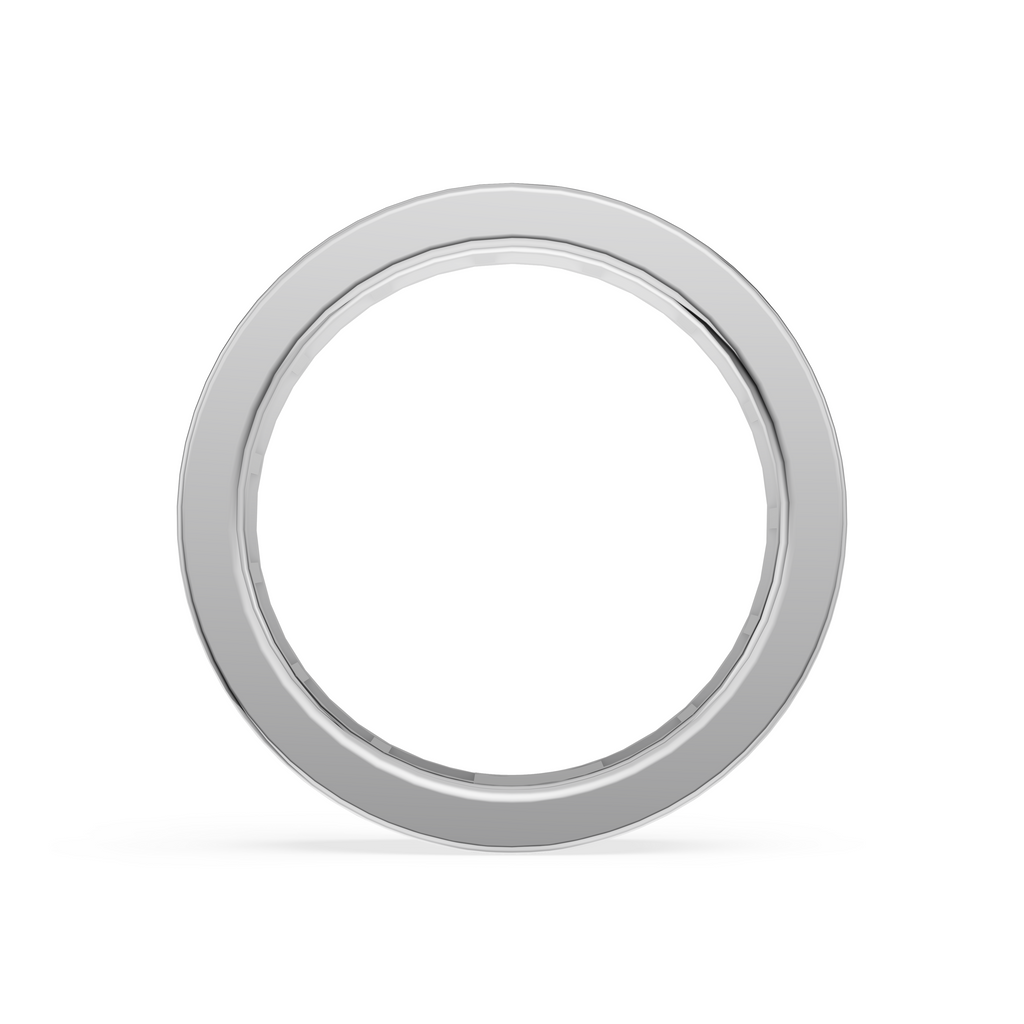 'Hera' Channel-Set, 2.25 TCW Baguette Cut Lab Diamond Eternity Band