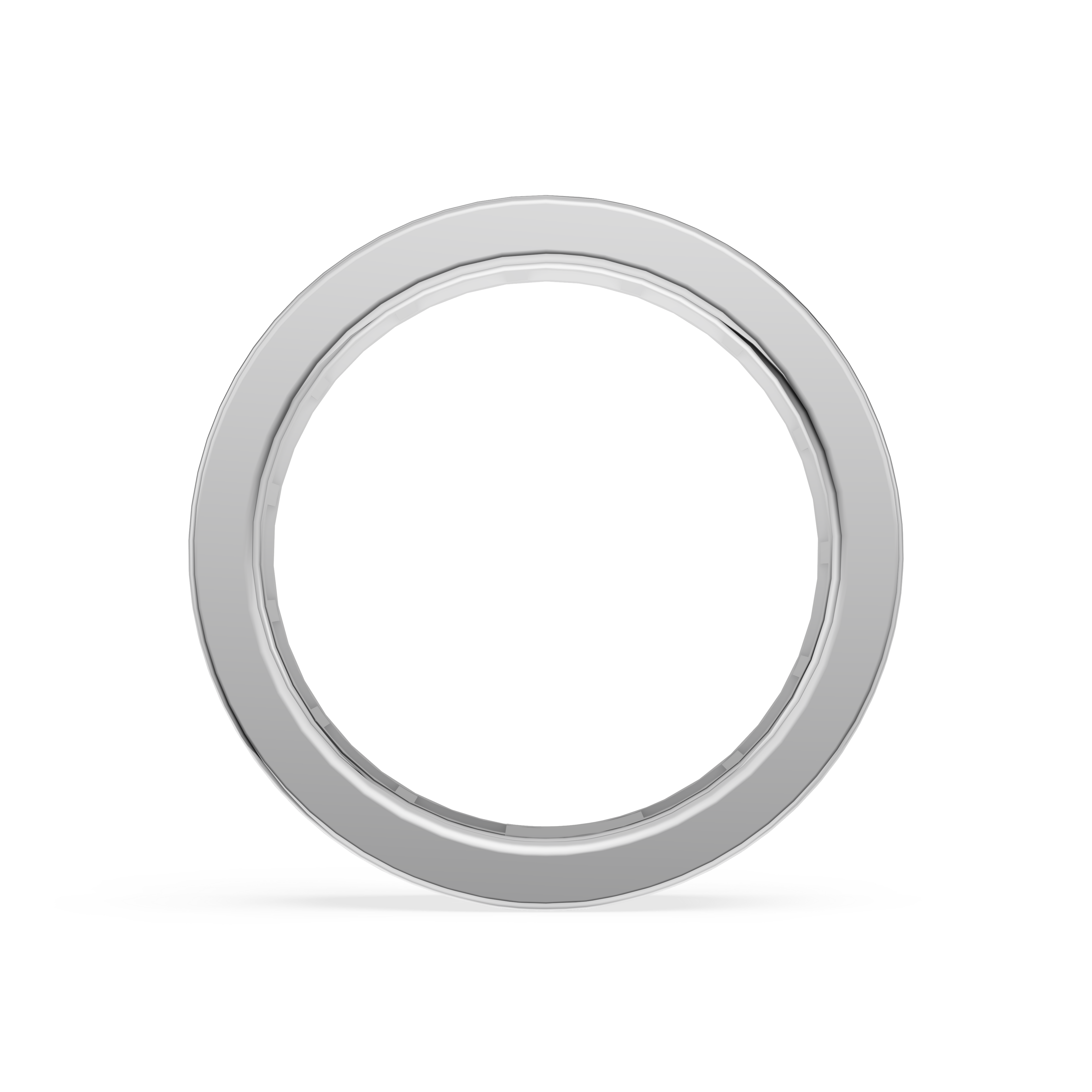 'Hera' Channel-Set, 2.25 TCW Baguette Cut Lab Diamond Eternity Band