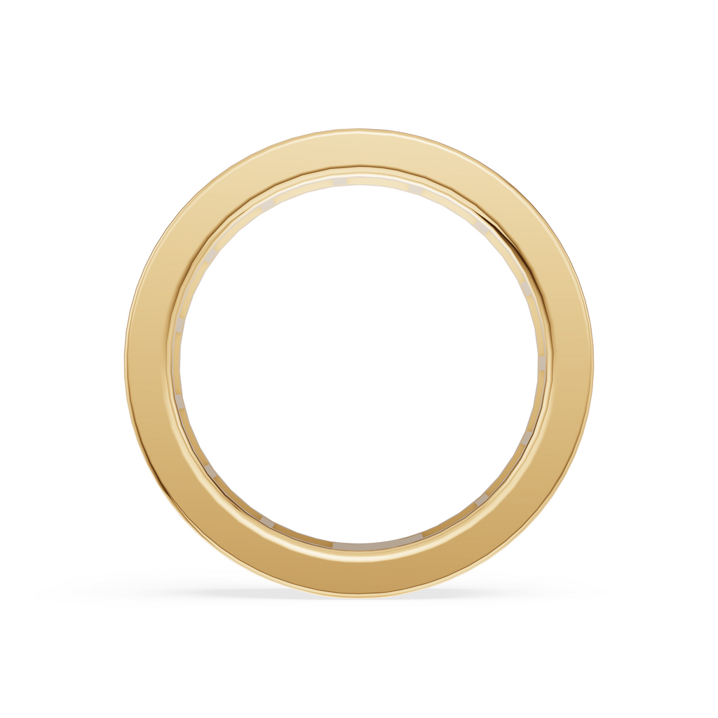 'Hera' Channel-Set, 2.25 TCW Baguette Cut Lab Diamond Eternity Band