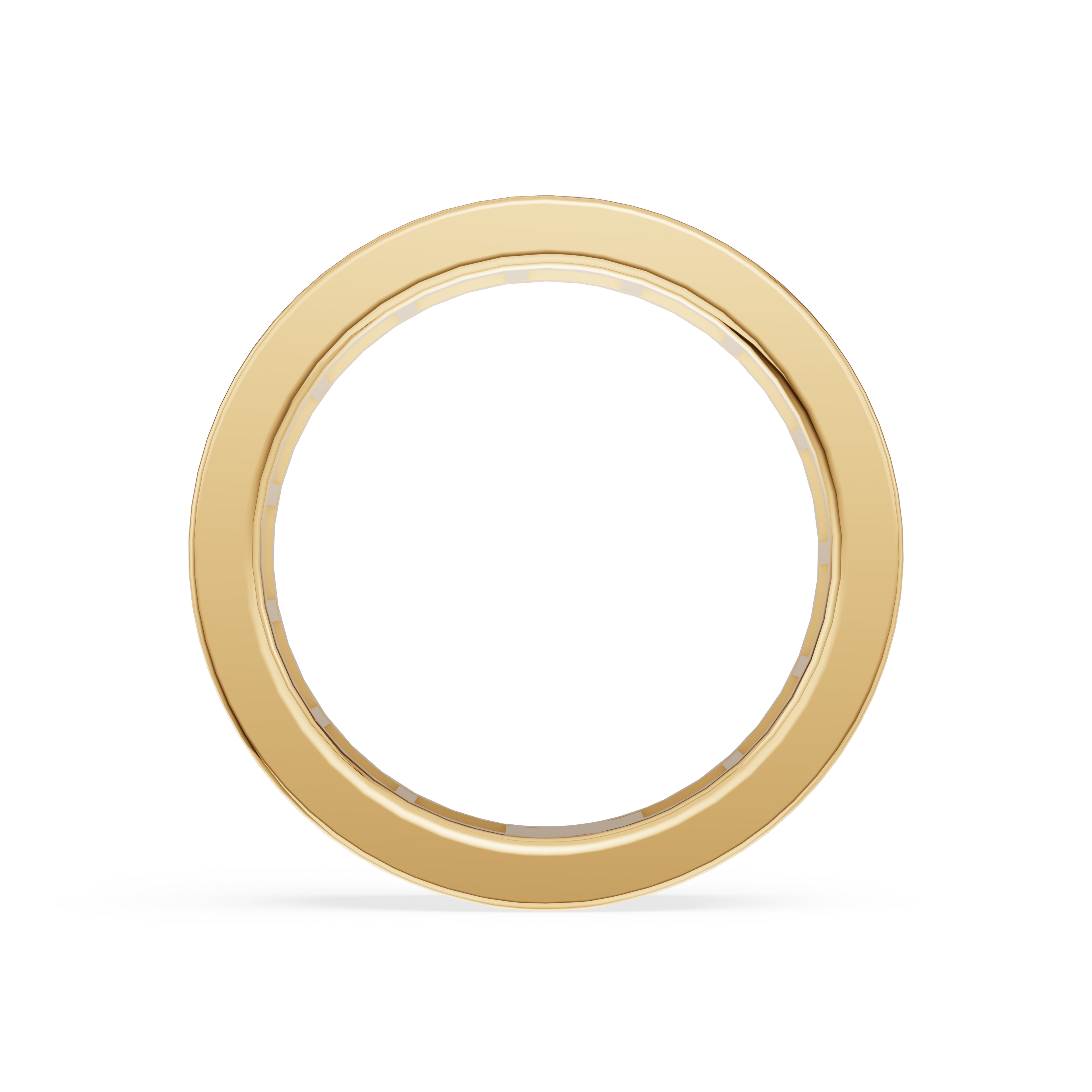 'Hera' Channel-Set, 2.25 TCW Baguette Cut Lab Diamond Eternity Band