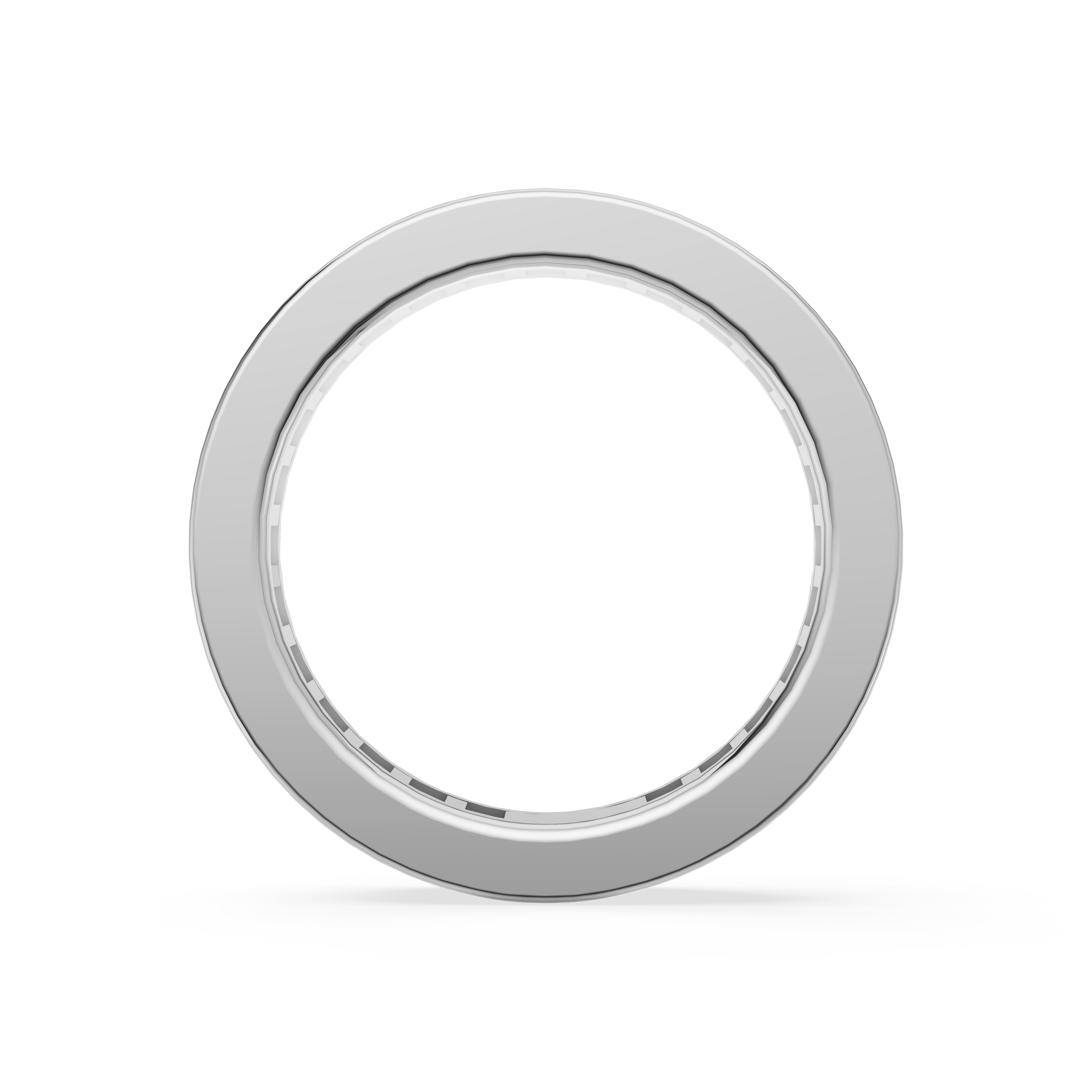 'Hera' Channel-Set, 1.80 TCW Princess Cut Lab Diamond Eternity Band
