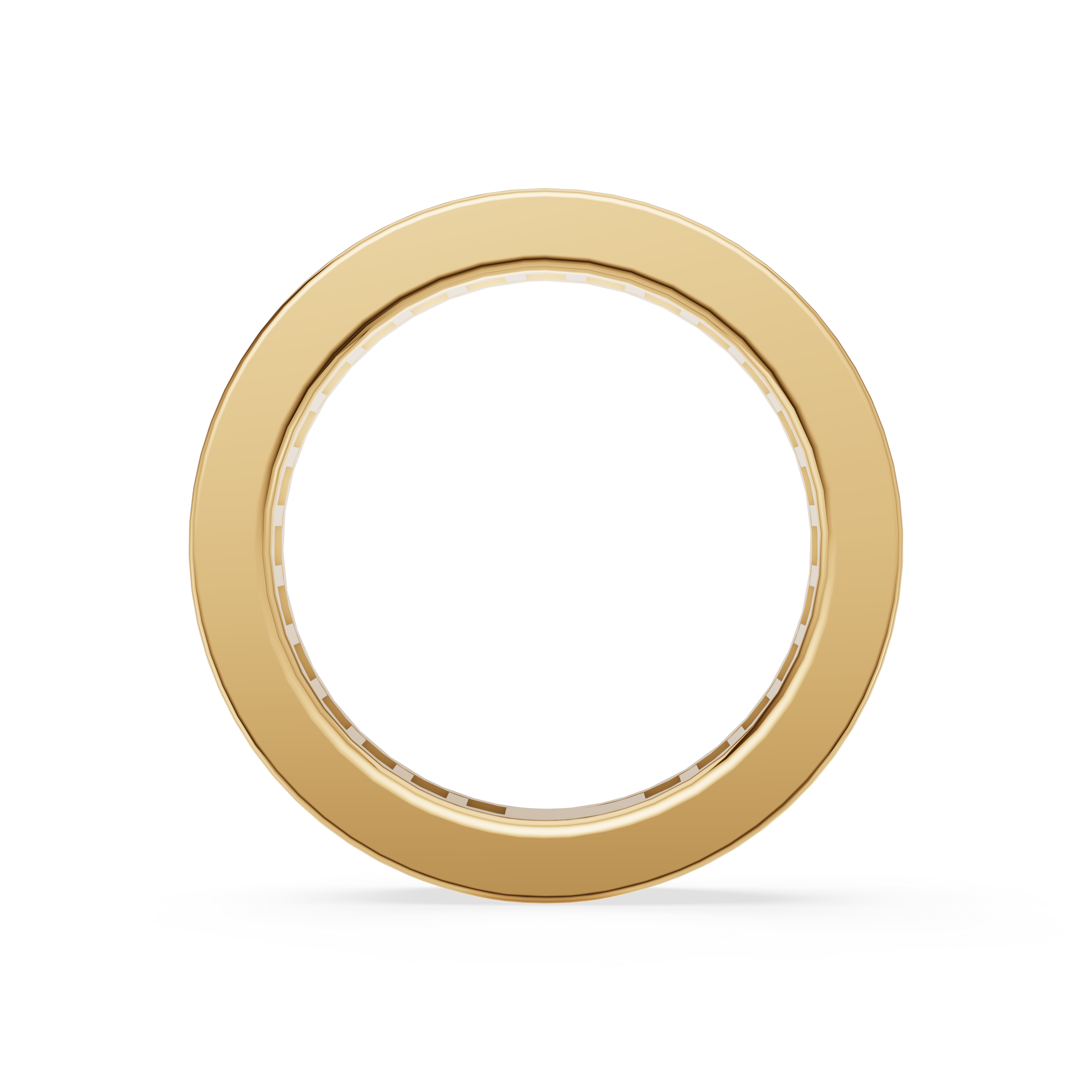 'Hera' Channel-Set Carré Cut Lab Diamond Eternity Band