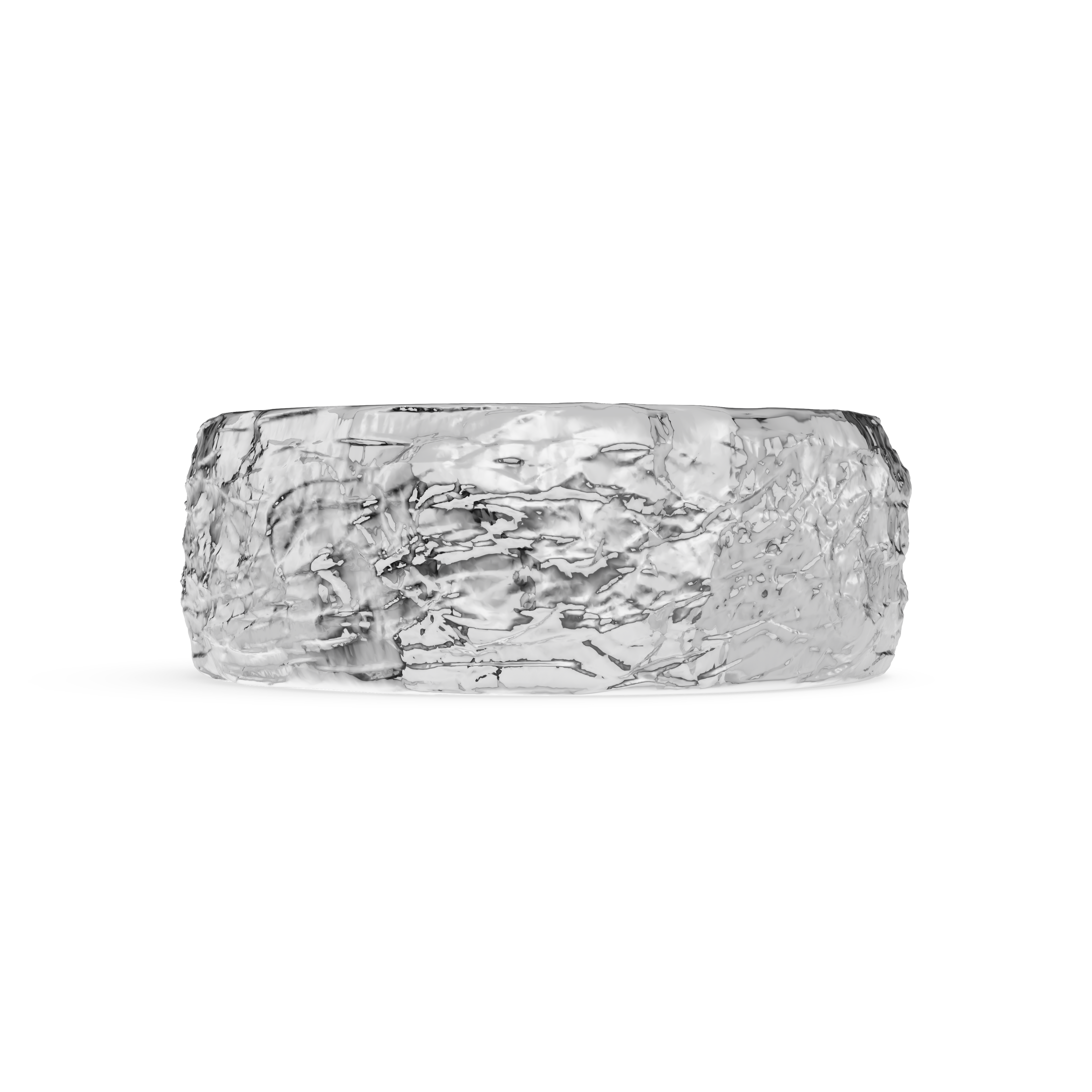 'Ares' 8mm wide Mens Band