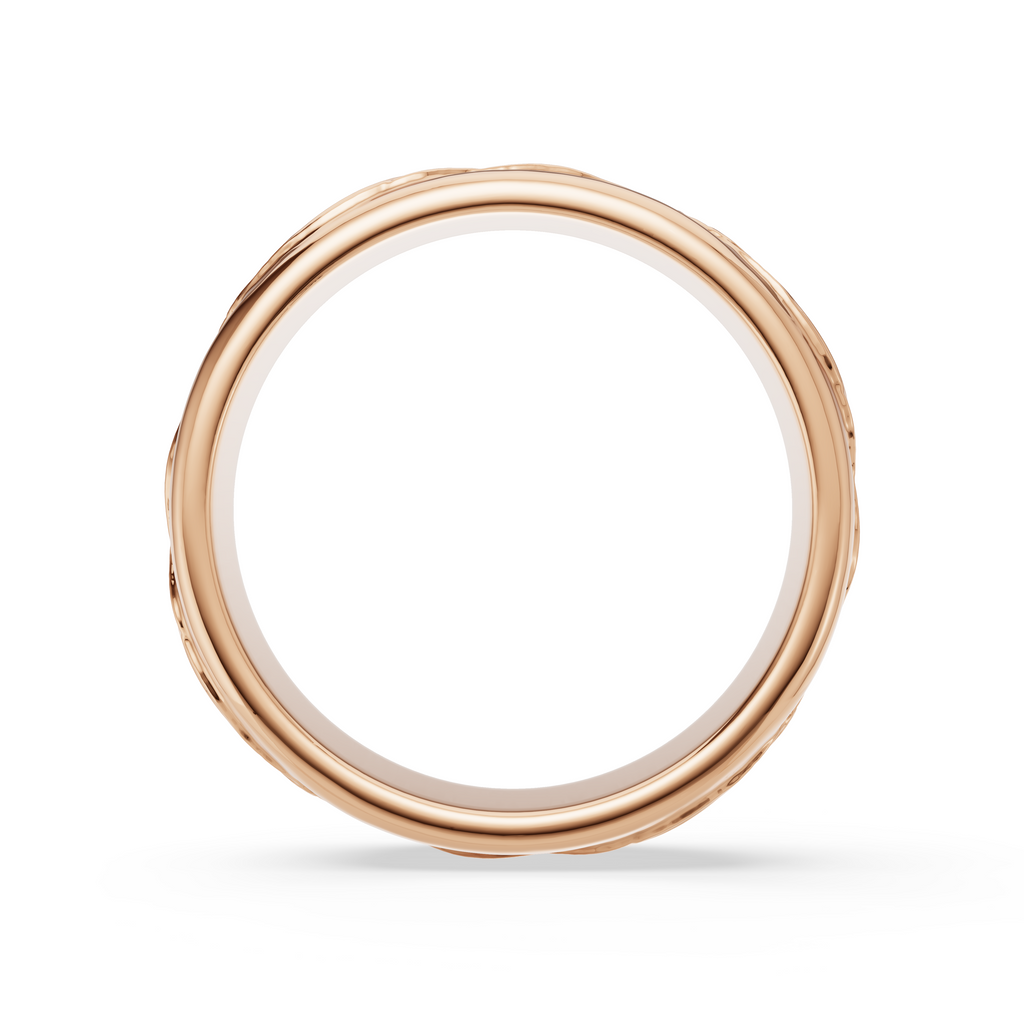 'Zephyr' 6mm wide Mens Band
