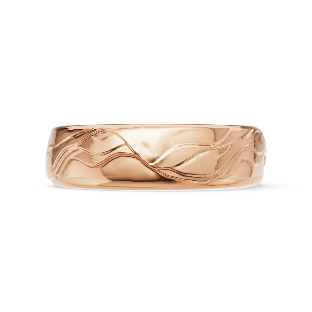 'Zephyr' 6mm wide Mens Band