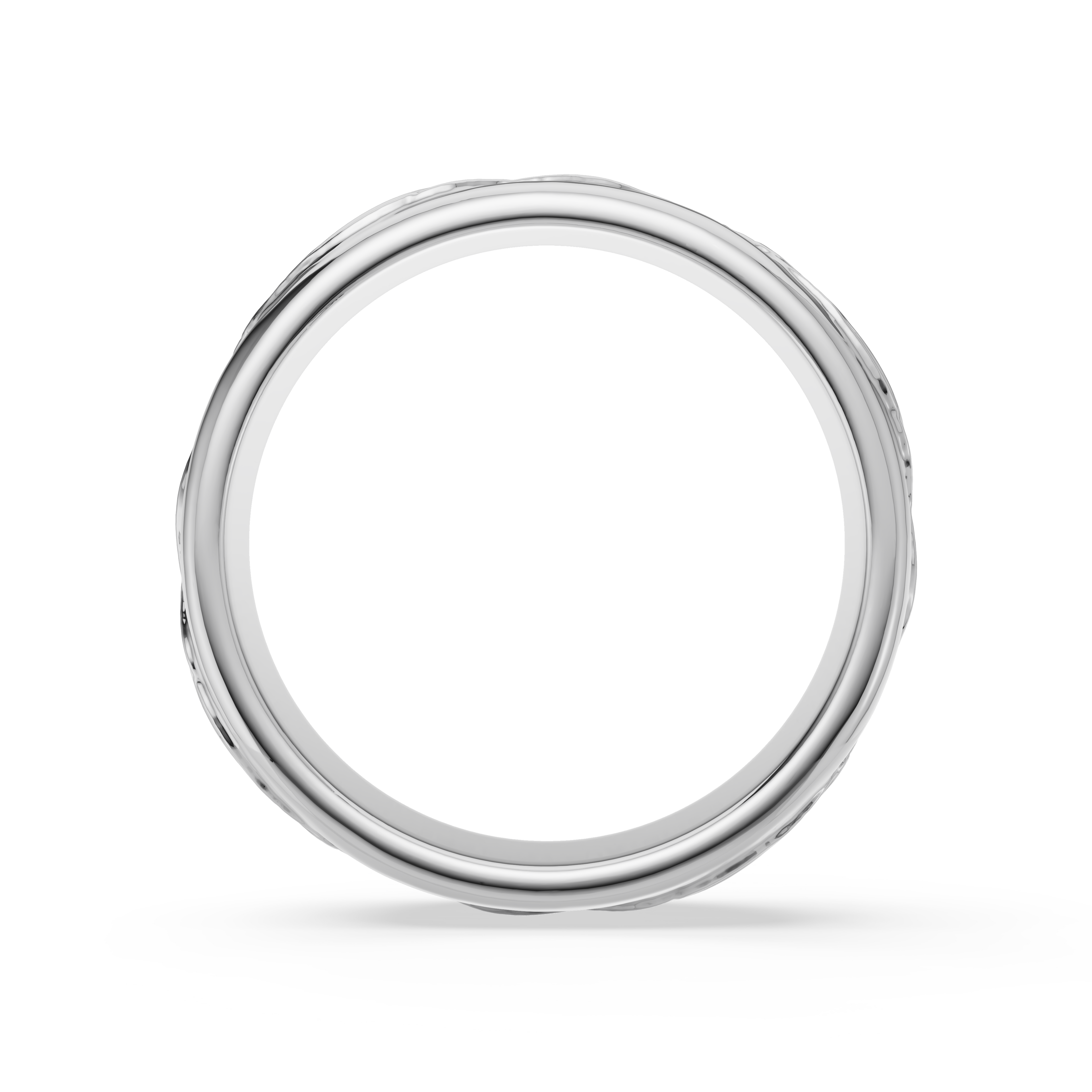 'Zephyr' 6mm wide Mens Band