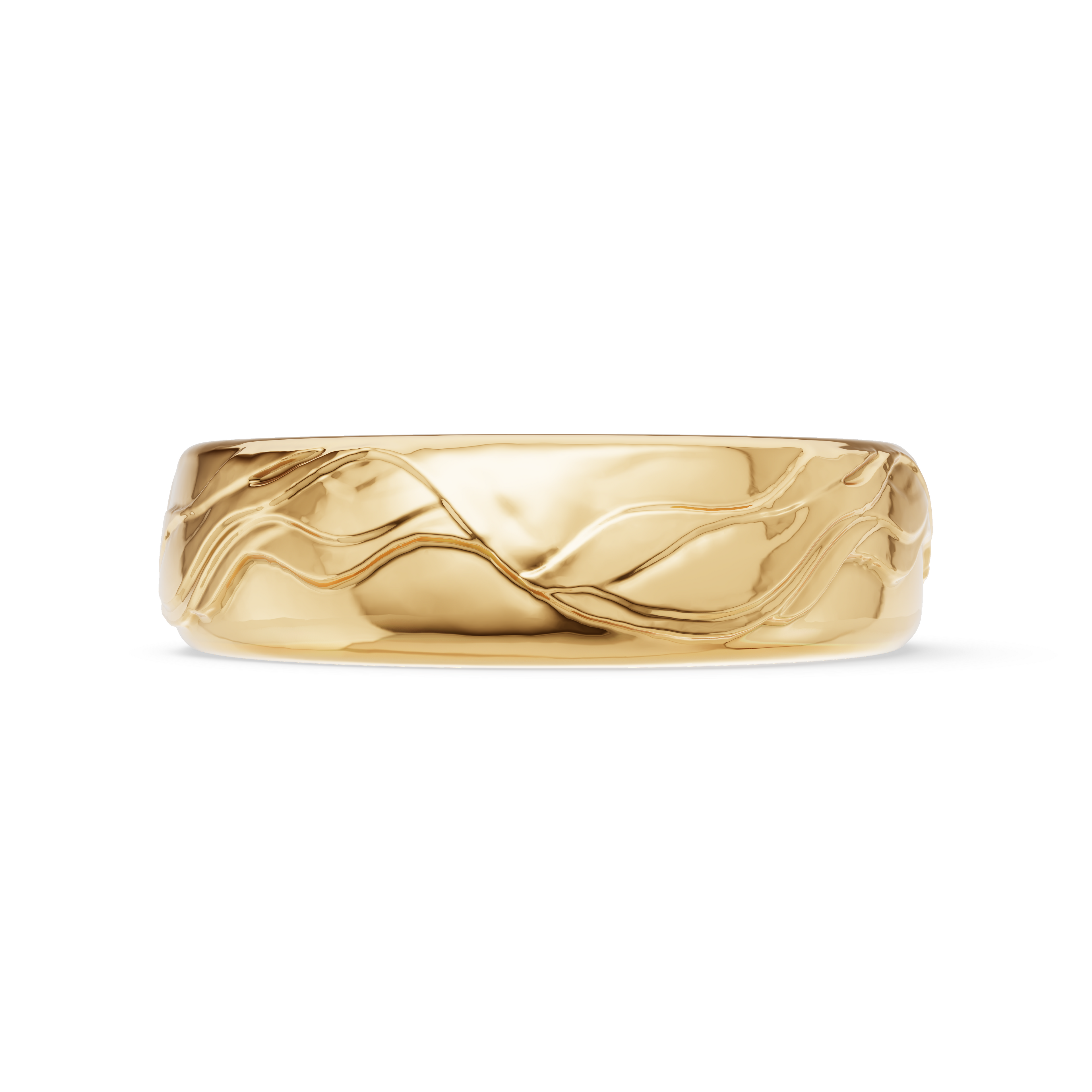 'Zephyr' 6mm wide Mens Band