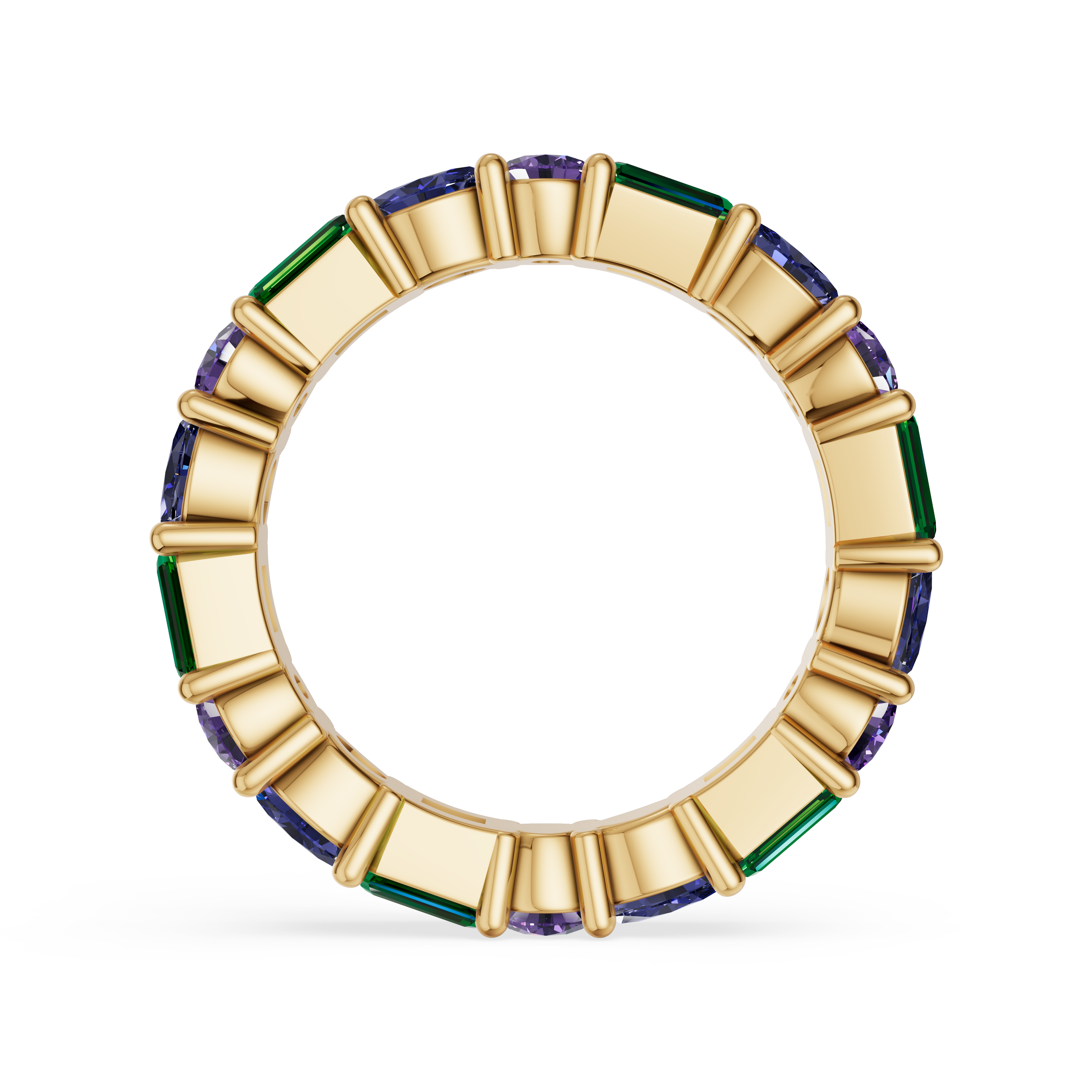 'Sovereign's Band' Mixed Gemstone Eternity Band